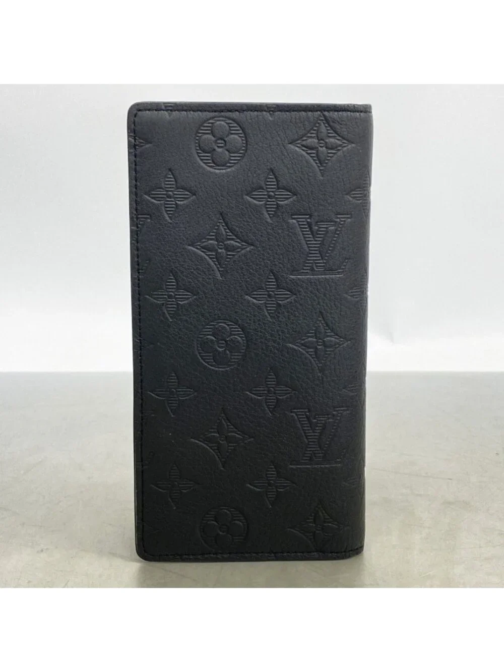 Louis Vuitton Wallet Monogram Shadow Portefeuille Brazza Black